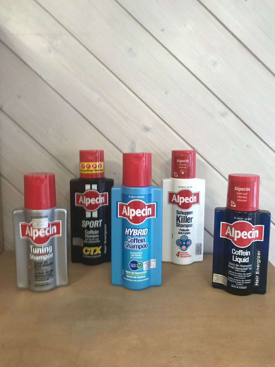 Coiffeur Tricolor pflegt Sie mit Produkten von Alpecin